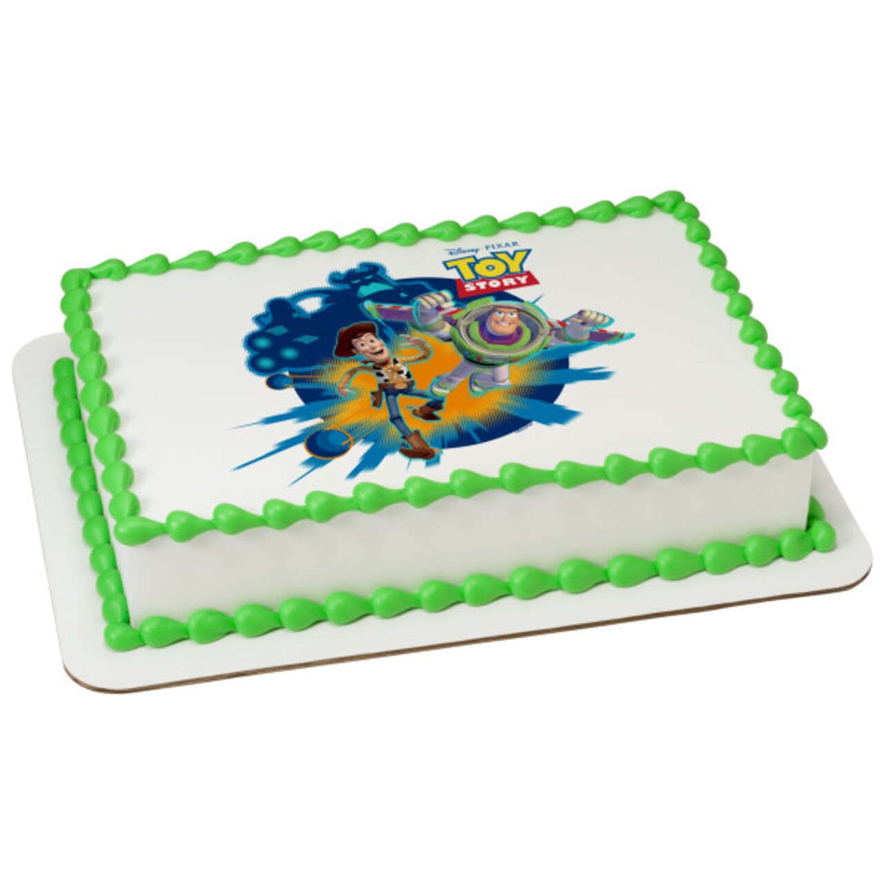 Disney and Pixar's Toy Story Toys in Action Edible Cake Topper Image - 1/4 Sheet